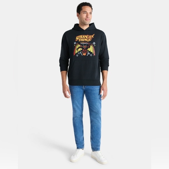 Netflix Stranger Things Hoodie Men's Women’s Kids Black Sweatshirt S M L - Picture 6 of 8